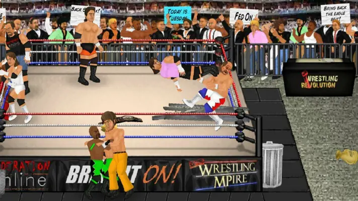 Wrestling Revolution android App screenshot 7